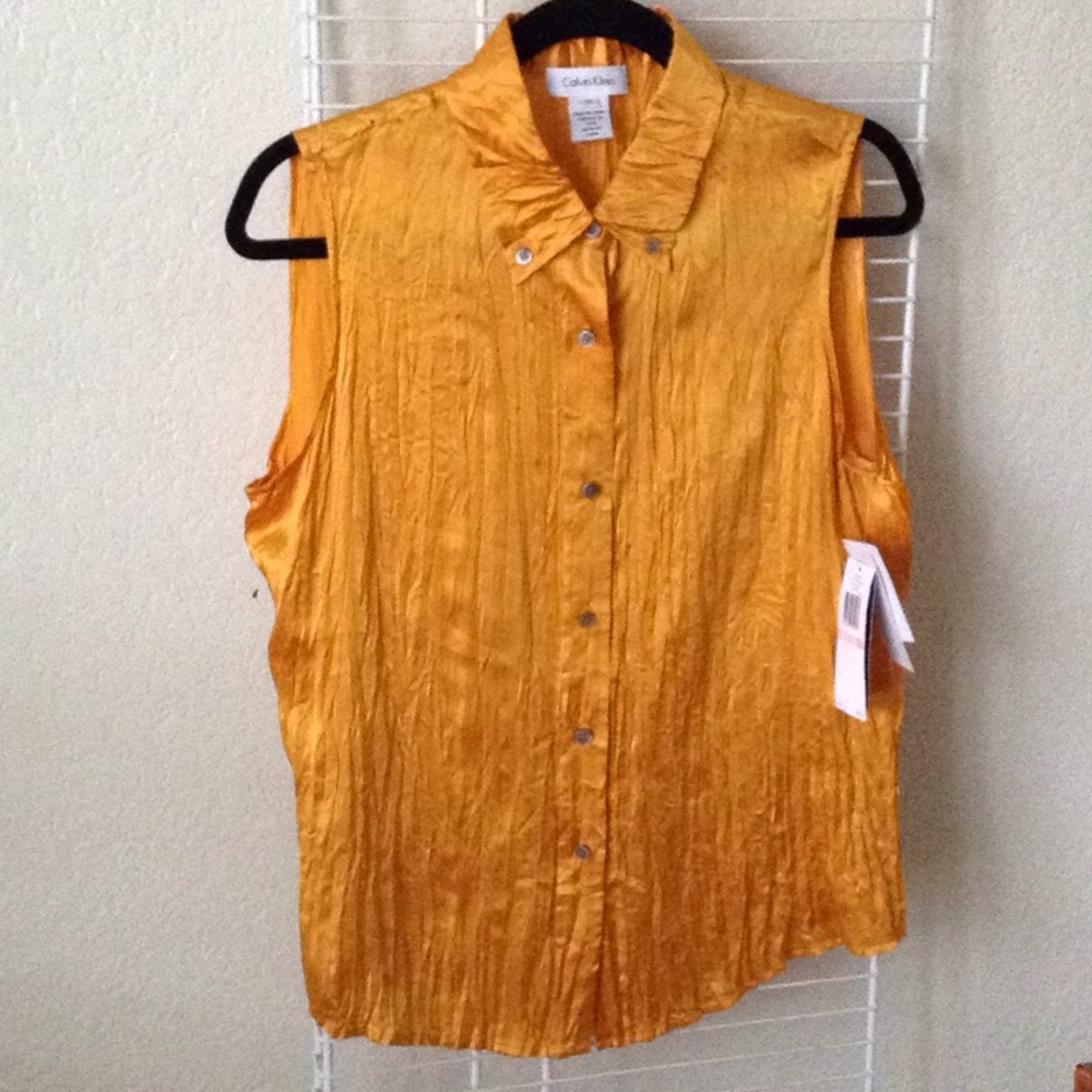 New never worn with tags Calvin Klein top